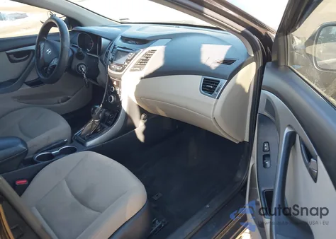 2014 Hyundai Elantra Se from USA, damaged, VIN KMHDH4AE1EU164770